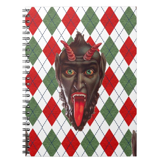 Carnet krampus de Noël (Devant)