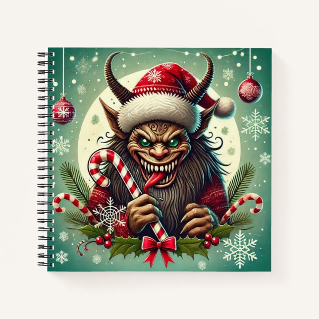 Carnet Krampus de Noël (Devant)