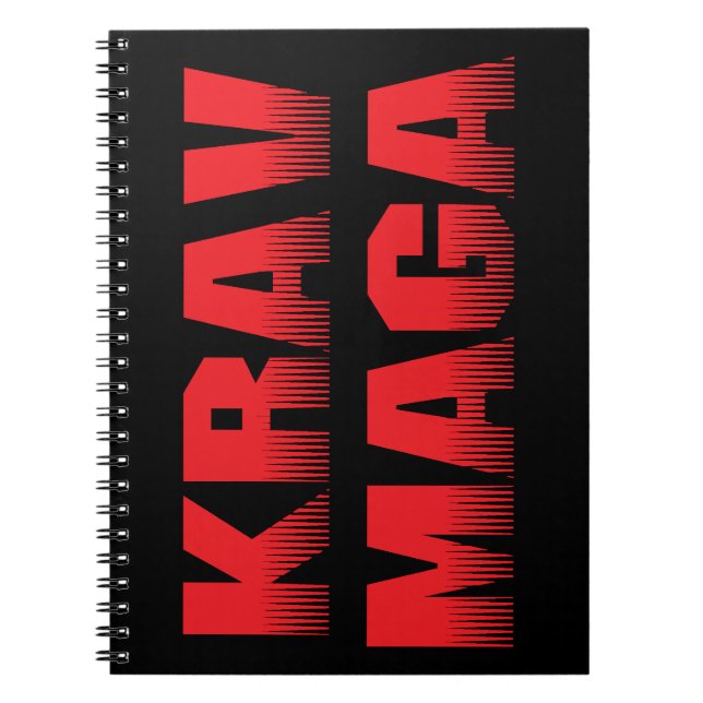 Carnet Krav Maga (Devant)