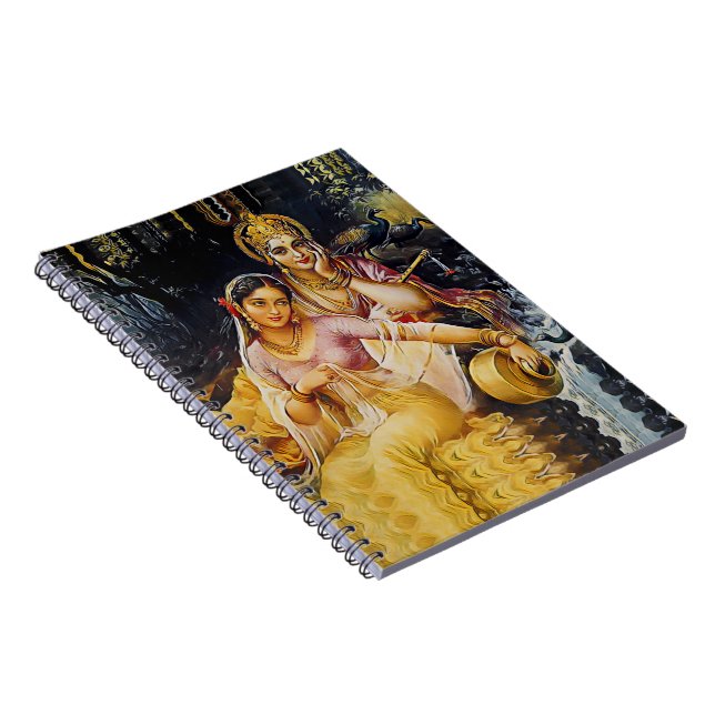 Carnet KRISHNA - divinité hindoue - (Côté Droit)