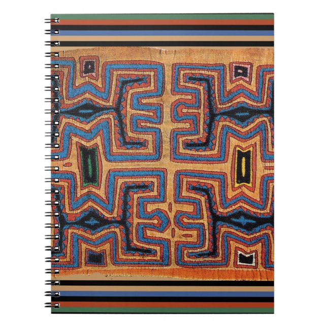Carnet Kuna Indian Canoe Spirits (Devant)