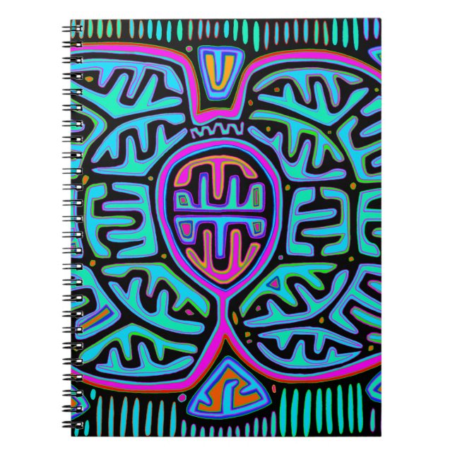 Carnet Kuna Indian Mariposa (Devant)