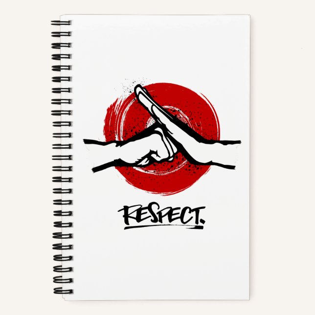 Carnet Kung Fu - Arts martiaux - Respect (Recto)