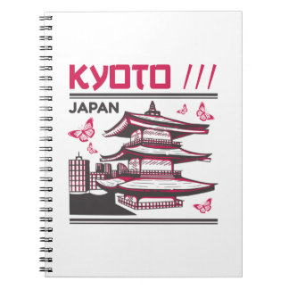 Carnet Kyoto Japon Temple Traditionnel Art Urbain Design