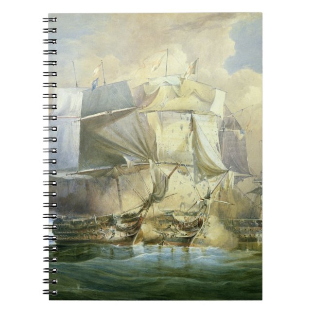 Carnet La bataille de Trafalgar, le début de l'Acti (Devant)