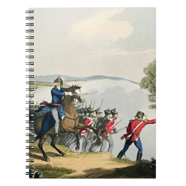 Carnet La bataille de waterloo a décidé par le duc du (Devant)