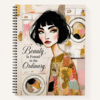 Carnet La beauté se trouve dans l'inspiration ordinaire d