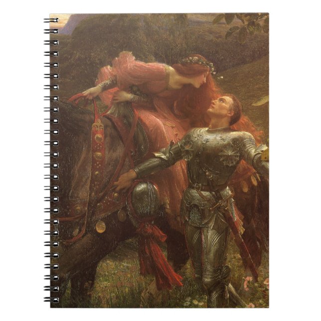 Carnet La Belle Dame sans Merci par Sir Frank Dicksee (Devant)