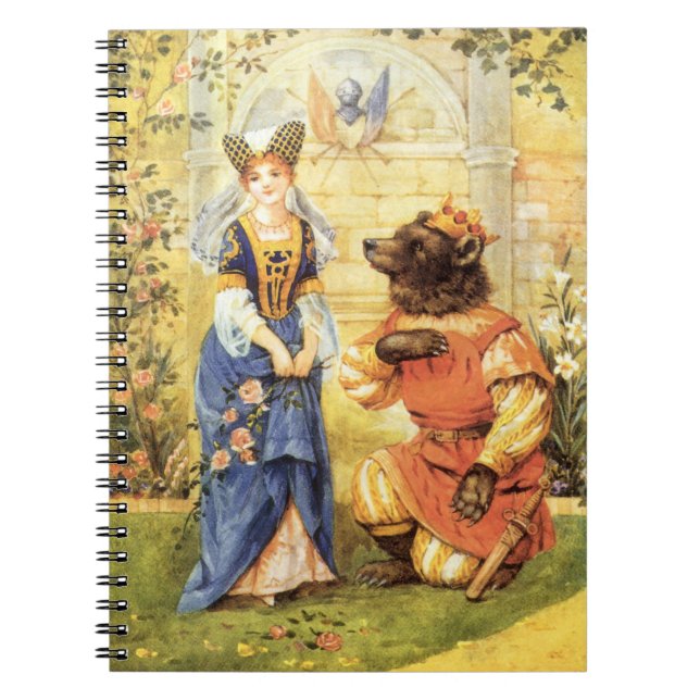 Carnet La Belle Histoire de la Belle et la Bête (Devant)