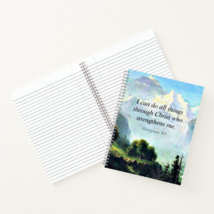 Carnet La Bible, Phil 4:13, je peux faire tout...