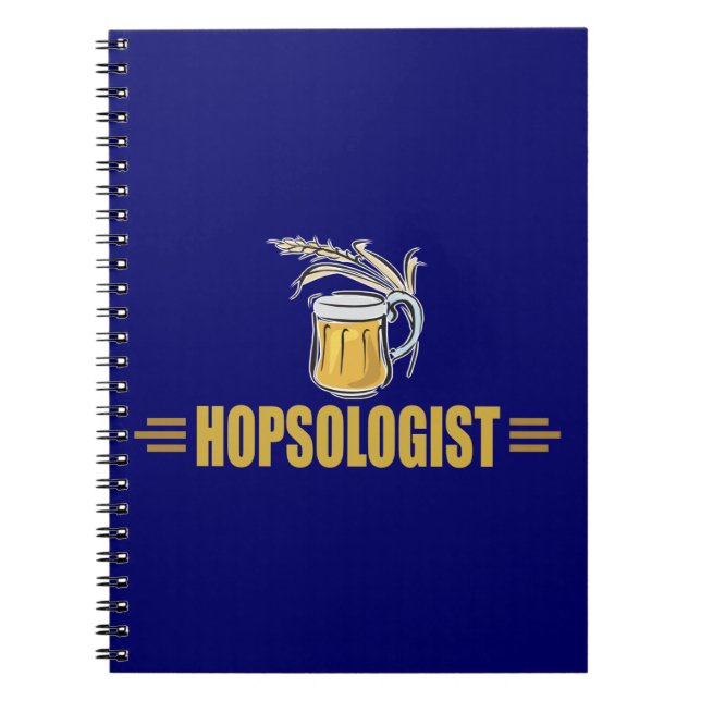Carnet La bière drôle (Devant)