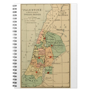 Carnet La carte de la Palestine s'est divisée par les 12