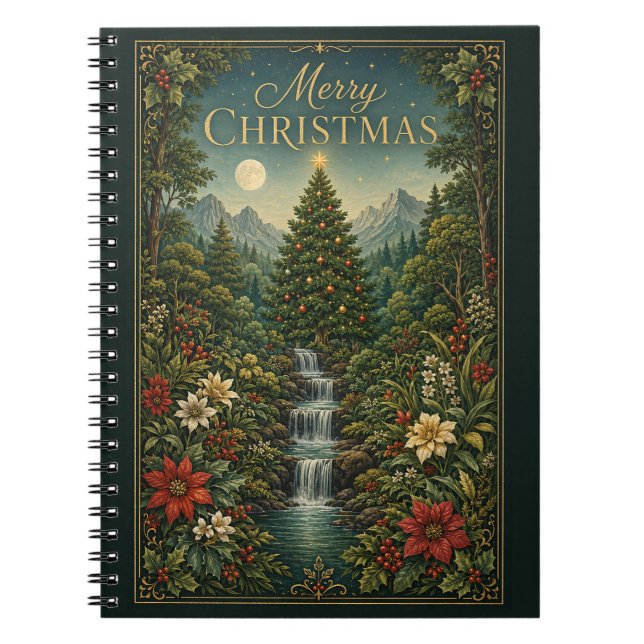 Carnet La Cascade de la Magie de Noël (Devant)