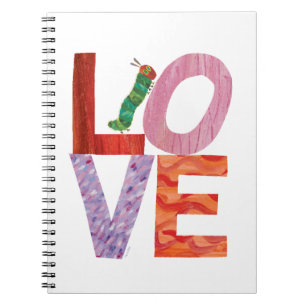 Carnet La Caterpillar Très Affamée AMOUR
