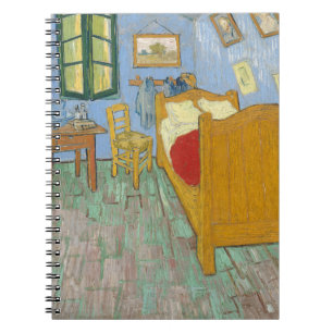 Carnet La chambre de Van Gogh à Arles - Jaune et Bleu Cla