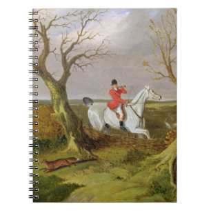 Carnet La chasse du Suffolk - partie (huile sur la toile)