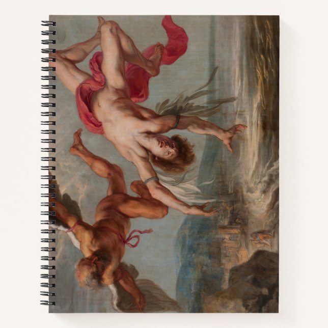 Carnet La chute d'Icarus (par Jacob Peter Gowy) (Devant)