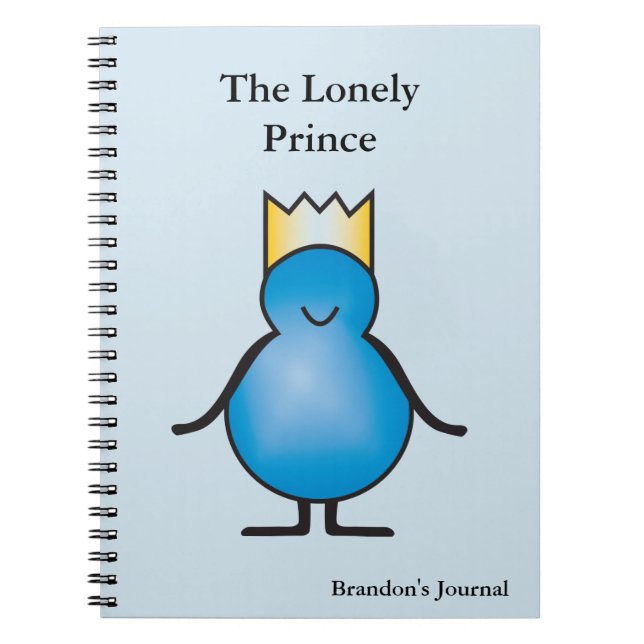 Carnet La collection Lonely Prince personnalisée (Devant)