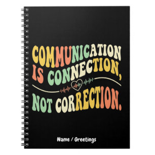 Carnet La communication rétro est une connexion, pas une