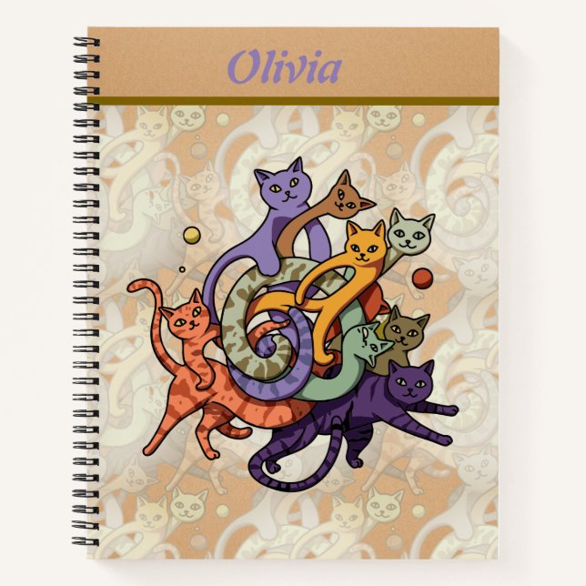 Carnet La constellation du chat (Devant)
