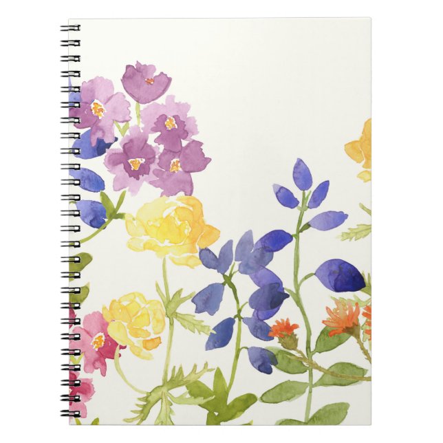 Carnet La couleur pour aquarelle écossaise sauvage (Devant)