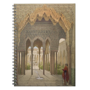Carnet La cour des lions, Alhambra, Grenade, 185