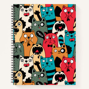 Carnet La Crowd of cats