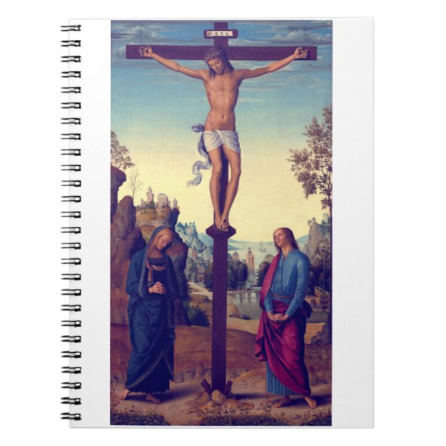 Carnet La Crucifixion avec la Vierge de Pietro Perugino (Devant)