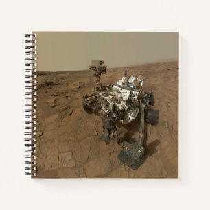 Carnet La Curiosité A Rover Sur La Surface De Mars.