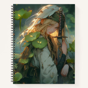 Carnet La Dame du lac Anime Imaginaire