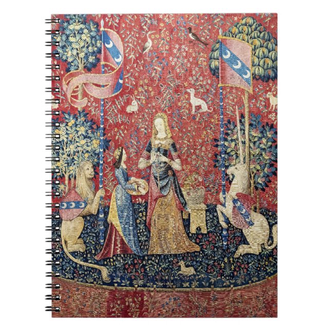 Carnet La Dame et la licorne, Odeur (Devant)