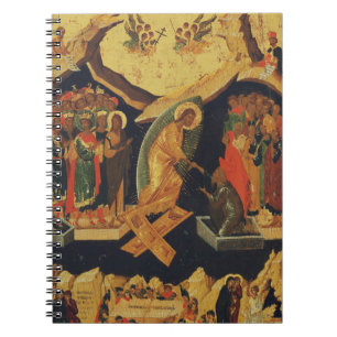 Carnet La descente du Christ aux enfers Résurrection de J