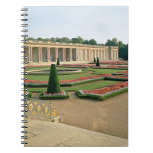 Carnet La façade de jardin du Trianon grand, 1687 (phot