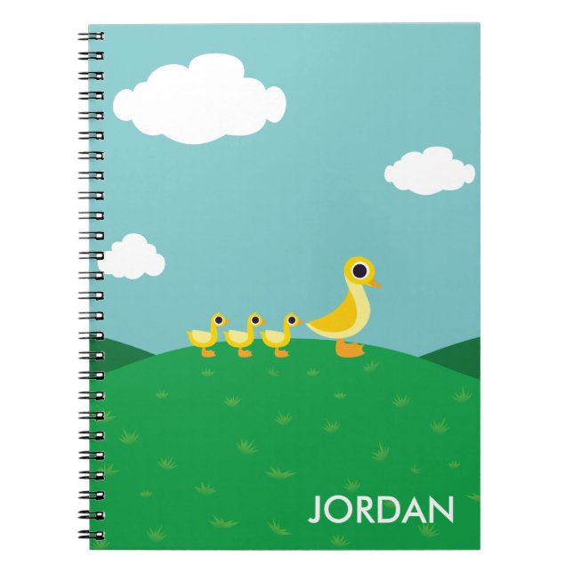 Carnet La famille de canard (Devant)