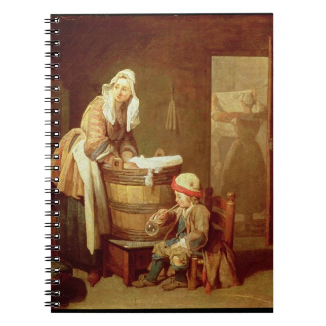 Carnet La femme de blanchisserie (Devant)