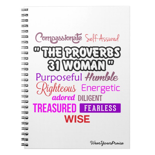 Carnet La femme des proverbes 31 (Devant)
