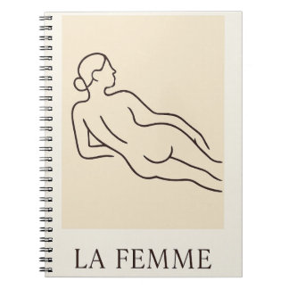 Carnet La Femme - Minimaliste Élégant Planificateur