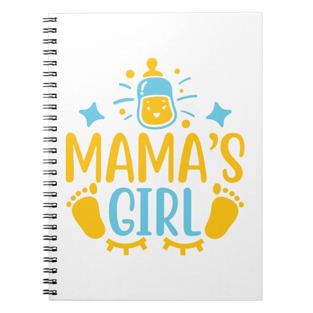 Carnet La fille de maman (Devant)