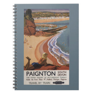 Carnet La fille des chemins de fer britanniques qui regar