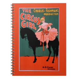 Carnet La Fille du Cirque - Femme à cheval Théâtre