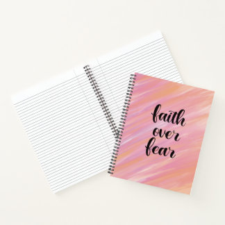 Carnet La foi sur la peur