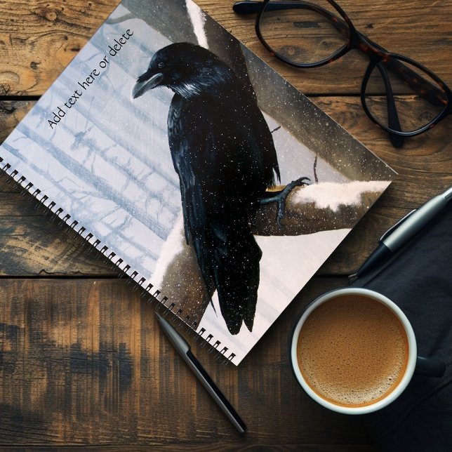 Carnet La forêt de Raven d'hiver (Créateur téléchargé)