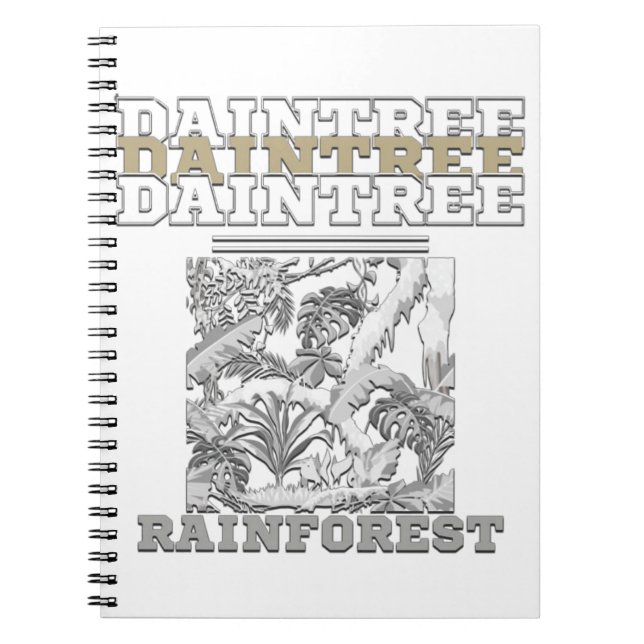 Carnet La forêt tropicale de Daintree (Devant)