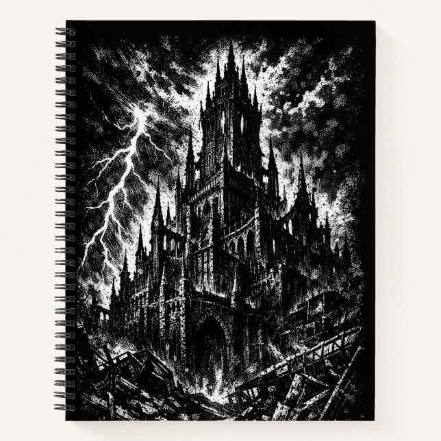 Carnet La Forteresse Noire par BurnsInHell (Devant)