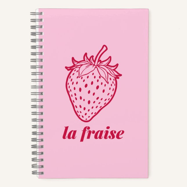 Carnet La fraise (Recto)