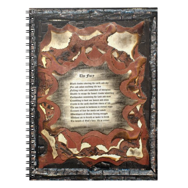 Carnet La Furie (Devant)