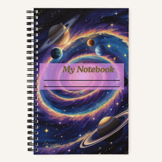 Carnet La Galaxie du Système Solaire (Recto)