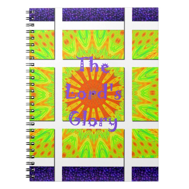 Carnet La Géométrie glorieuse du Seigneur : Joueuse et cr (Devant)