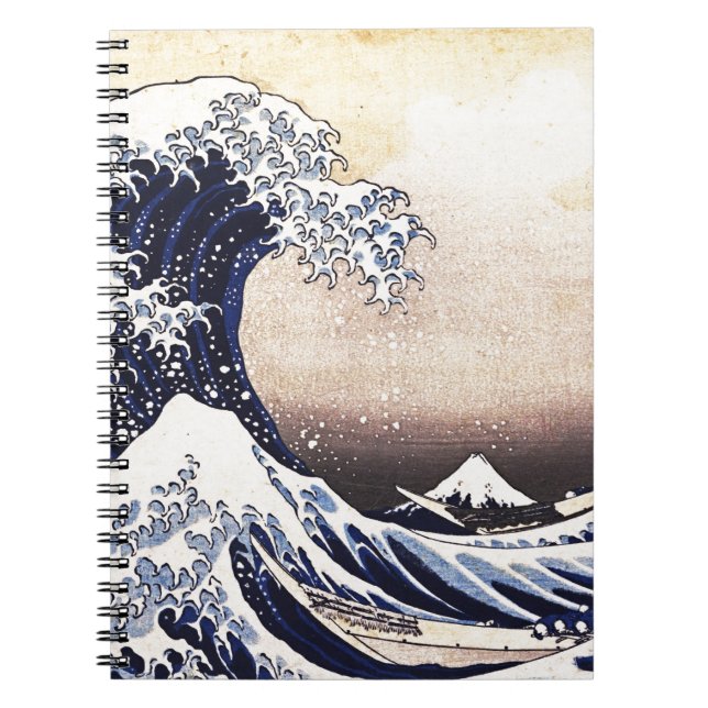 Carnet La grande vague au large de Kanagawa Art japonais  (Devant)