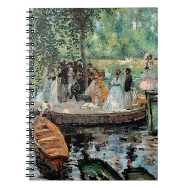 Carnet La Grenouillère Auguste Renoir (Devant)